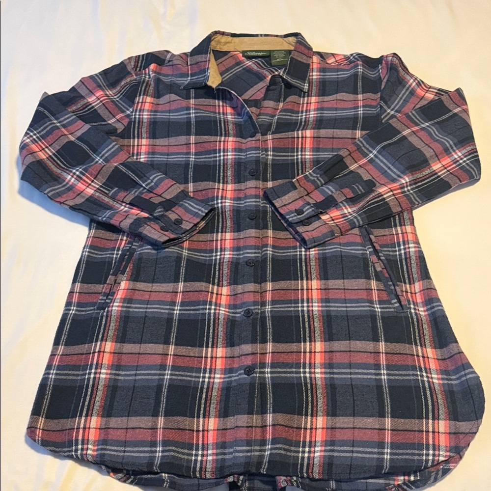 Women’s Stillwater Supply Co. Black & White Flannel Shirt / Shacket